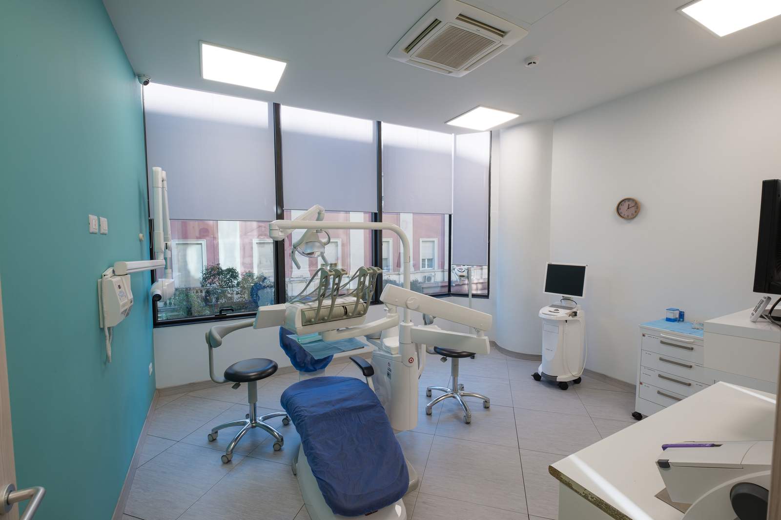 Interior of a partner dental clinic in Tirana, Albania