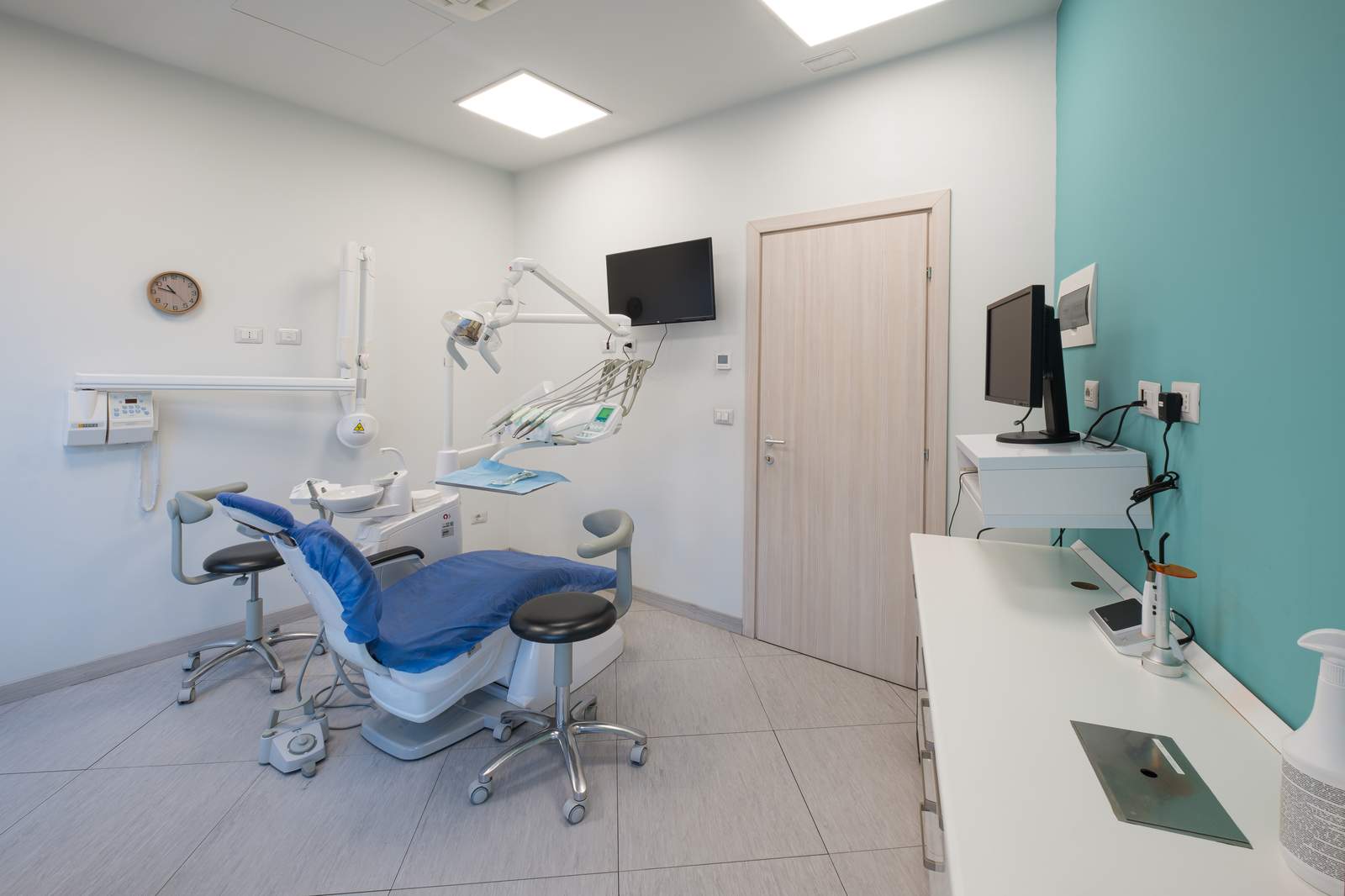 Interior of a partner dental clinic in Tirana, Albania